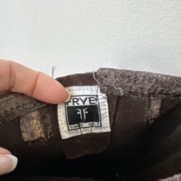 Frye, Veronica Slouch, Black, Size 7 - Picture 6 of 7